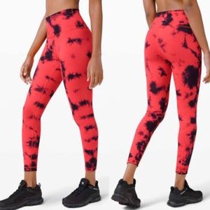 Lululemon Wunder Under High-Rise Tie Dye Legging